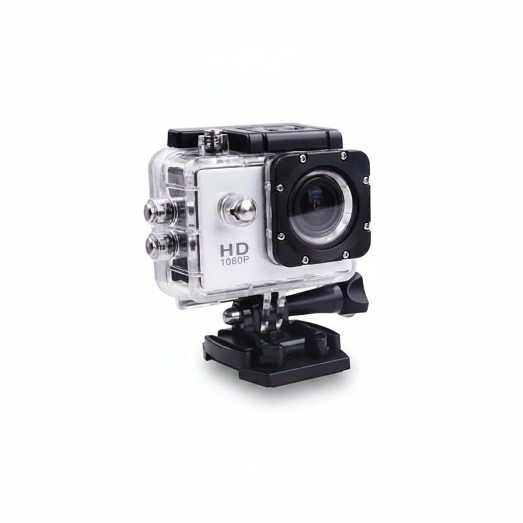 Action Sports Camera minimal product photo